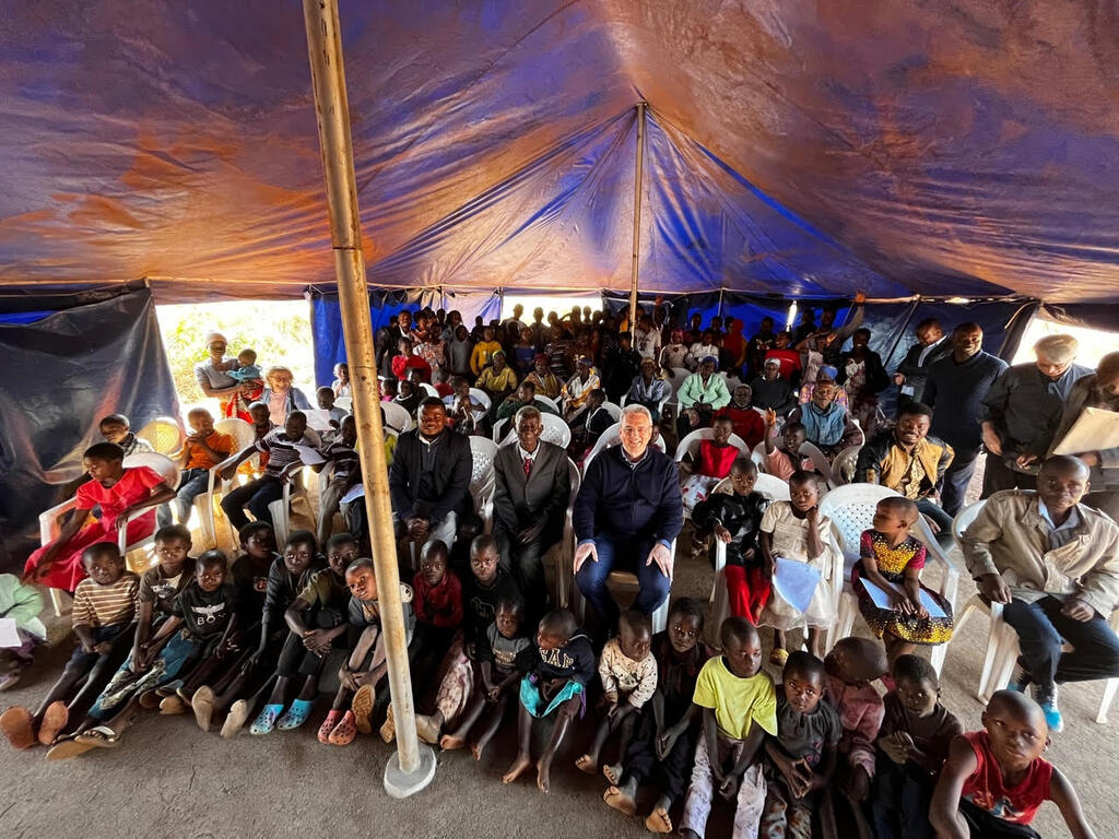 En el Día de la Independencia de Malawi, Marco Impagliazzo visita las comunidades de Lilongwe y el campo de refugiados de Ndzaleka